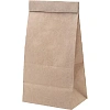 Пакет бумажный, 120х80х240 мм, 50 гр/м2, крафт, 1000шт/уп