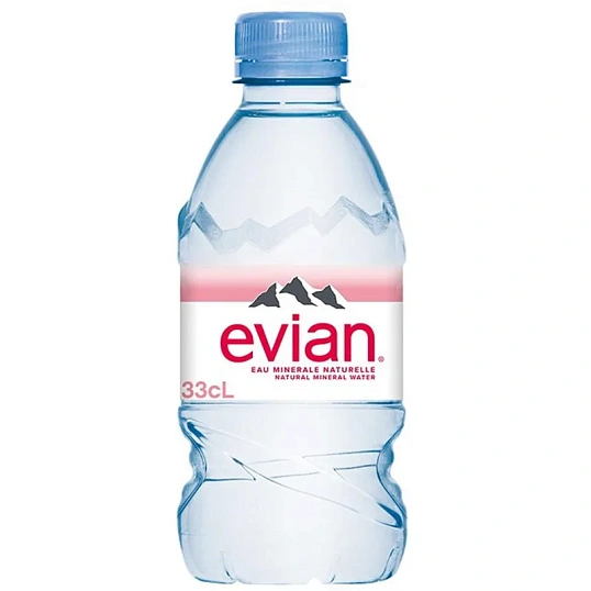Вода минеральная Evian ПЭТ негаз. 0,33л