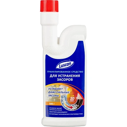 Средство для прочистки труб Luscan 500 г