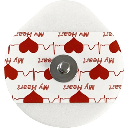 Электроды ЭКГ однораз My Heart, тверд на вспен осн,42х46мм(50 шт/упак)Китай