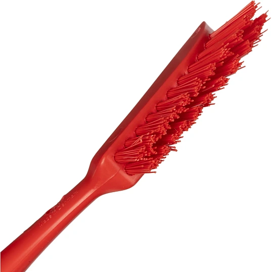 Щетка для чистки мелких деталей FBK 200мм узкая красная 50150-3