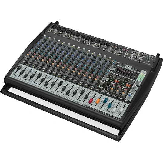 Микшер-усилитель Behringer PMP6000, 12 моновх., 4 стереовх, 2 х 600Вт/ 4Ом
