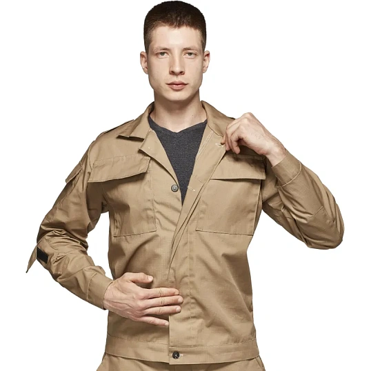 Костюм охранника ло32-КБР бежевый (44-46) 170-176