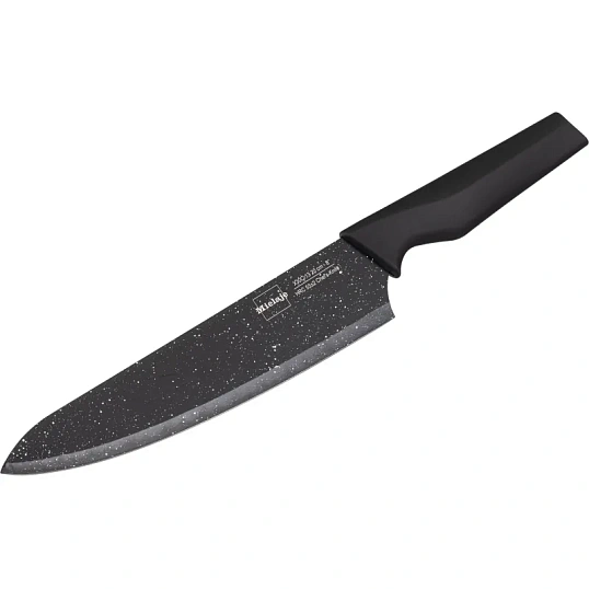 Нож Шеф Santoku 20  см. рукоять Soft Touch, Mielaje