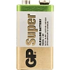 Батарейка GP Super 6LR61/1604A 1604A-5CR1/1604AA21-5CRSBC1 10 шт/уп, 1шт/бл