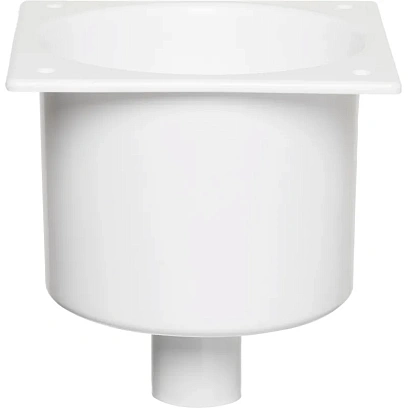 Мойка полипропиленовая 160х160х158 д/отвода 40 ПП, 2.95.01.6021, ПП