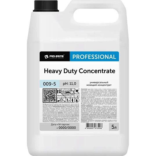 Профхим д/кухни универсал моющ,антижир Pro-Brite/HEAVY DUTY Conc., 5л