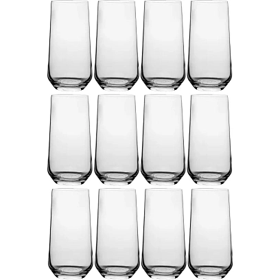 Набор стаканов АЛЛЕГРА ФАЙН РИМ 470 мл  12 шт/уп  холодный срез