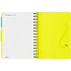 Ежедневник недатированный Bright Colours на спирали,  А5, 272 стр., ЛАЙМ