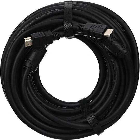 Кабель HDMI-19M-HDMI-19M ver 2.0+3D/Ethern,2 ф-ра 20m Telecom (TCG200F-20M)