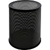 Корзина для мусора 16л К250 низ.перф.черн.