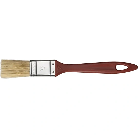 Кисть плоская STAYER UNIVERSAL-MASTER, нат. щетина, 25мм 0107-25-Z01