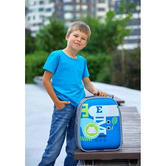 Ранец Комус Класс Light  Team салатовый, 2 отд., 700г