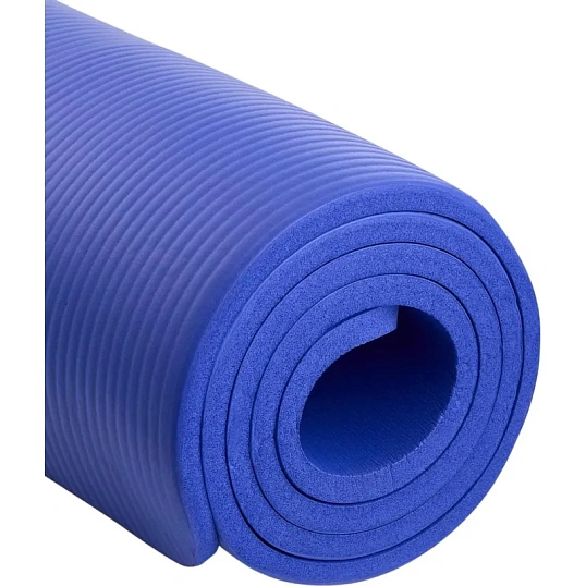 Коврик для йоги STARFIT FM-301 NBR, 1,2 см, 183x61см, темн-син,УТ-00018920