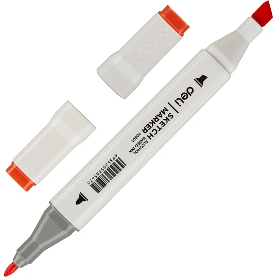 Набор маркеров для скетчинга Deli E70801-24 24цв/наб. двухстор