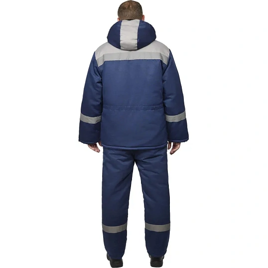 Костюм зимний муж з35-КБР синий/сер ( 52-54) 170-176 (Арсенал-СП)