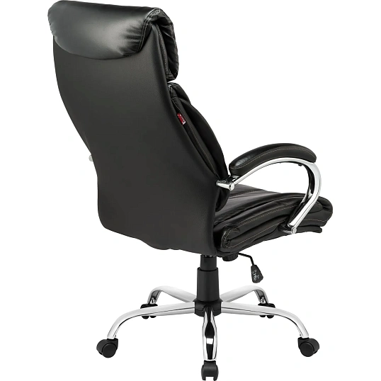 Кресло BN_Dp_Руководителя EChair-516 RT рецикл.кожа черная,