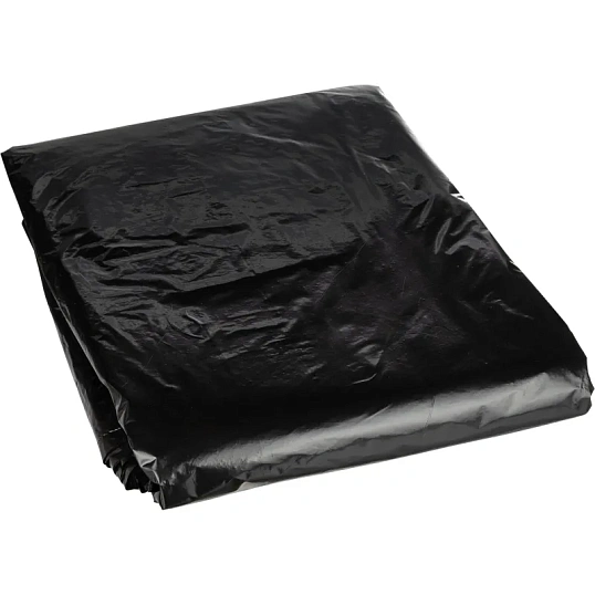 Мешки для мусора ПВД 160л 35 мкм 50шт/уп черный 90х110см