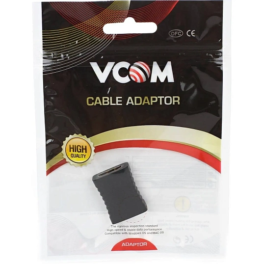 Переходник HDMI (F) <--> HDMI (F)  8K@60Hz прямой, VCOM <CA313