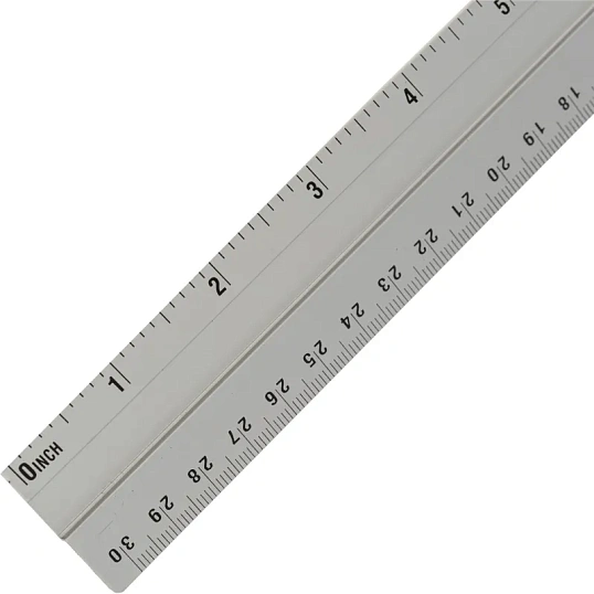 Линейка металлич. 30см Attache Line