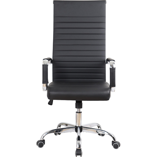 Кресло BN_SH_EChair-566 TPU кожзам черный, хром