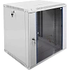 Шкаф настенный телеком. ЦМО разб. 12U (600х520) дверь стекло (ШРН-Э-12.500)