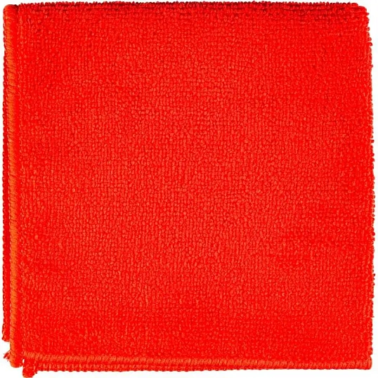 Салфетка хозяйственная из микрофибры универс 280г/м2 30х30см красн