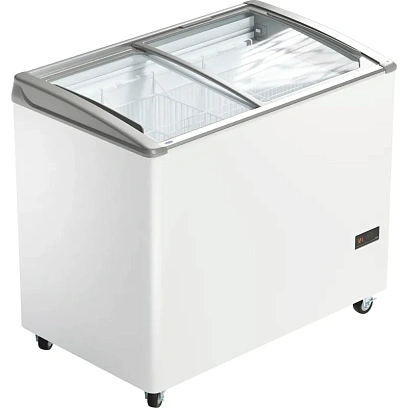 Морозильный ларь Haier SD-336AE, гнутое стекло