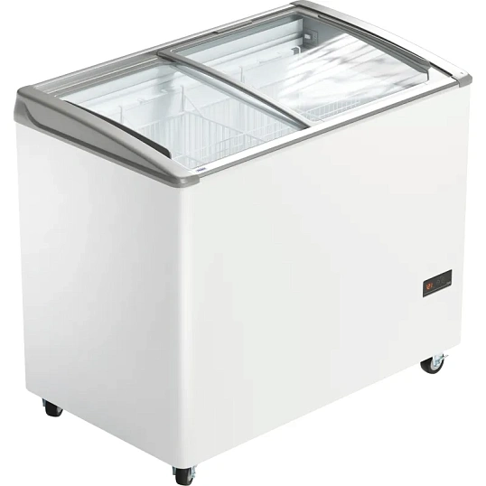 Морозильный ларь Haier SD-336AE, гнутое стекло