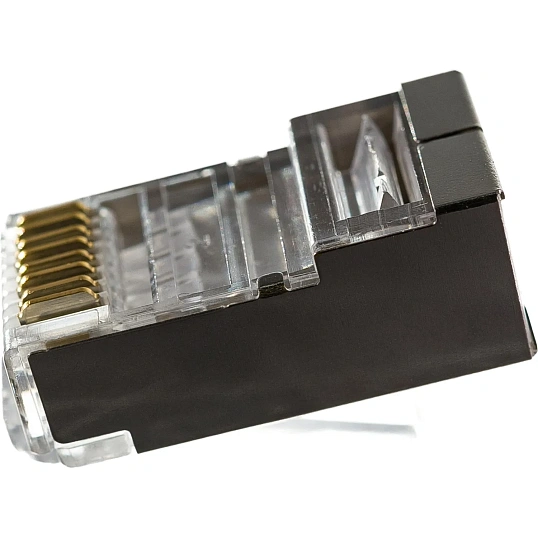 Коннектор RJ45 TWT TWT-PL45/S-8P8C-6 STP 8P8C, унив cat.6, 100шт/уп