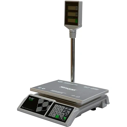 Весы торговые настольные M-ER 326ACP-15.2 Slim, LED, белые_3046