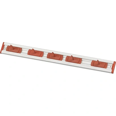 Консоль анод.алюм.,набор: 5 цвет.крючков+цвет.заглушки, 500мм, кр