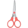 Ножницы детские Deli E6007, сталь, круглые ручки, 132 мм, цвет ассорти