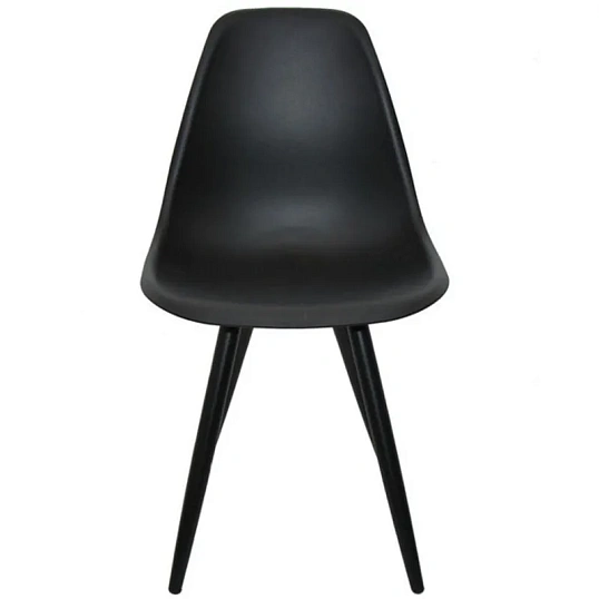 Стул Комус EAMES PLAST HN BLACK (BOX-4) (KM) RU K02 черный/черный