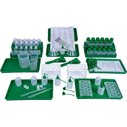 Набор посуды и принадлежностей (микролаб. на 2-х учащихся), 4.04.02.0350