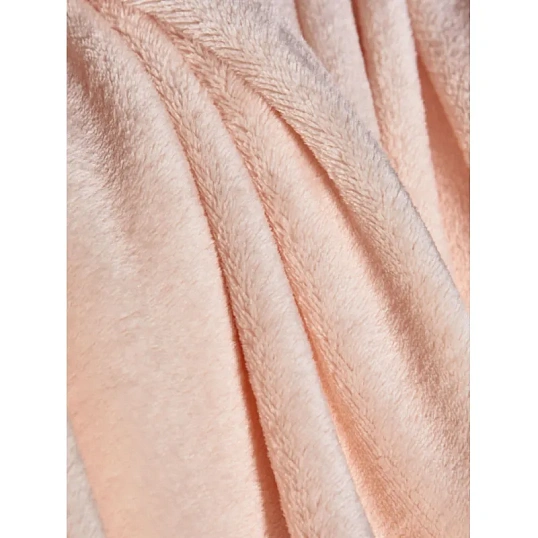 Плед микрофибра Luscan, бежевый 150x200