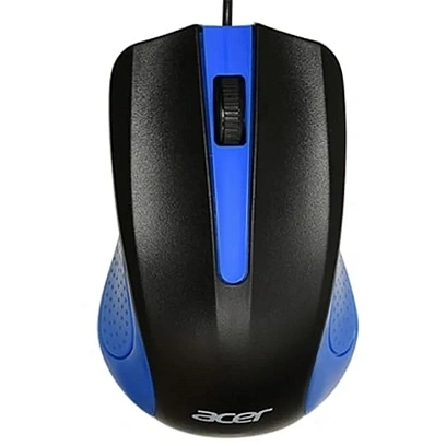 Мышь компьютерная Acer OMW011, черный/синий