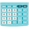 Калькулятор настольный КОМП Attache, AС-223M,8р,дв. пит, мятный,134x107x34
