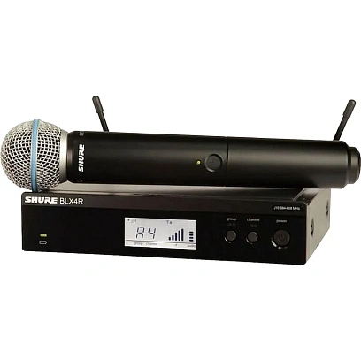 Радиосистема Shure BLX24RE/SM58-M17, 1-канальн (ручн мкф), рековая