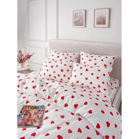 Постельное белье 2сп Макси  Бязь (нав.70х70-2шт),lovely