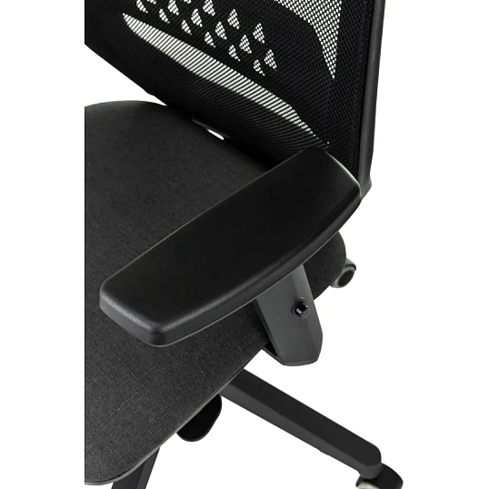 Кресло VB_EChair 663 TC-H черный TW-01 38-418 сетка/ткань