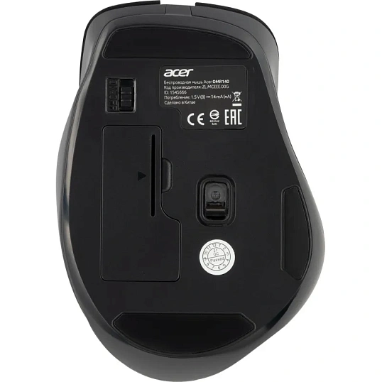 Мышь компьютерная Acer OMR140 black (1600dpi) wireless USB(ZL.MCEEE.00G)
