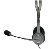 Гарнитура проводная Logitech Stereo Headset H111 Сер(981-000594/981-000593)