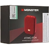 Колонка портативная Monster Atomic Atom, красная