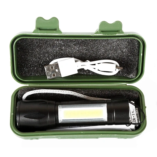 Фонарь ручной Ultraflash E1337 3Вт 3,7В, XPE + COB