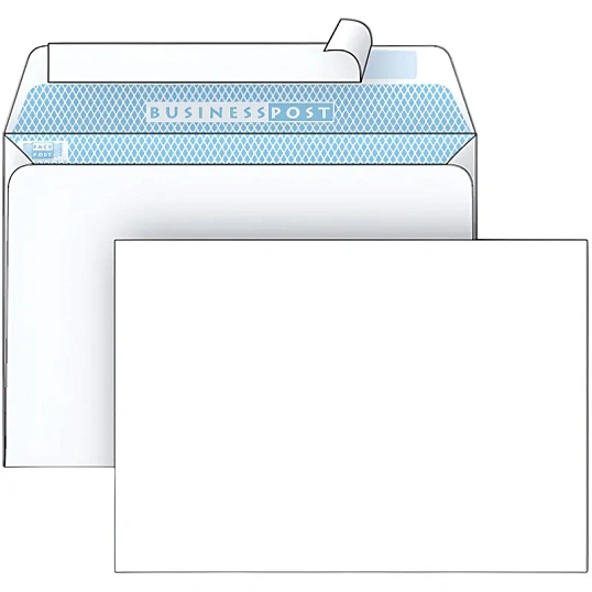 Конверт белый C5 стрип BusinessPost 162х229 50шт/уп/2878
