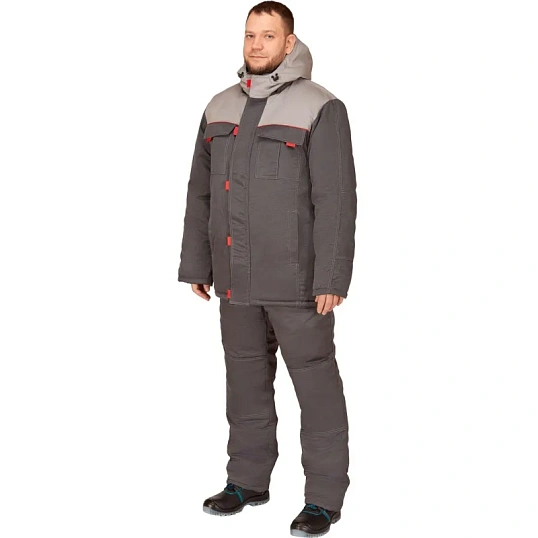 Костюм рабочий зимний Фаворит с бр. (р.56-58) 182-188