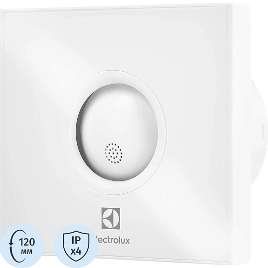 Вентилятор вытяжной Electrolux Rainbow EAFR-120T white с таймером