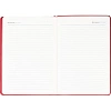 Ежедневник недатированный ATTACHE Soft touch А5, 140х200мм, 136л, красный