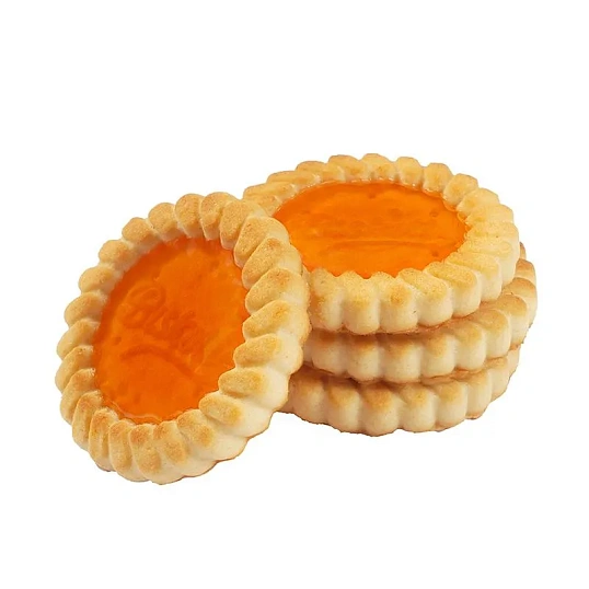 Печенье сдобное Деловой Стандарт Cookies with orange marmalade, 420г